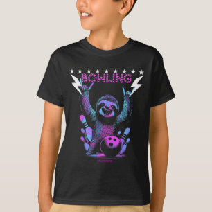 T-shirt Un Cool Bowth Avec Frappe De Foudre