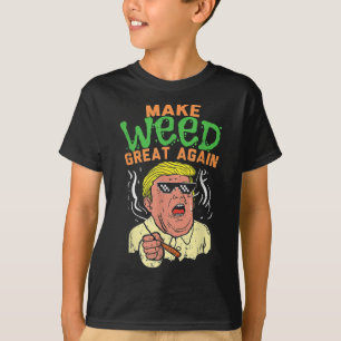 T-shirt Un Cool Trump amusant qui redonne de l'herbe