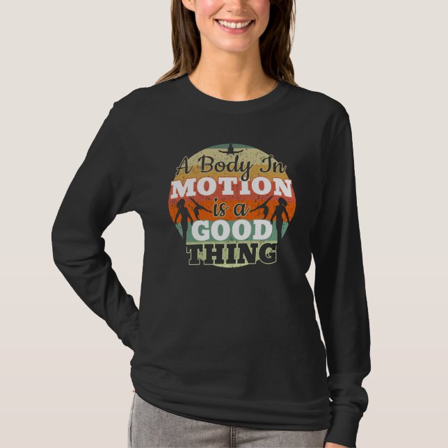 T-shirt Un corps en mouvement - Les filles Gymnastique (Devant)