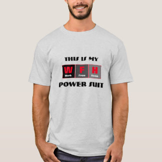 T-shirt Un costume électrique amusant fonctionne de la mai