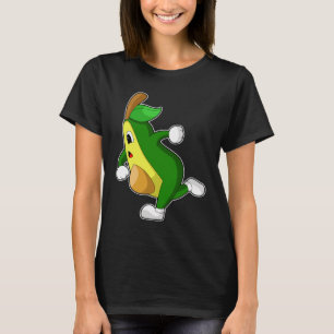 T-shirt Un coureur d'Avocado faisant du sport