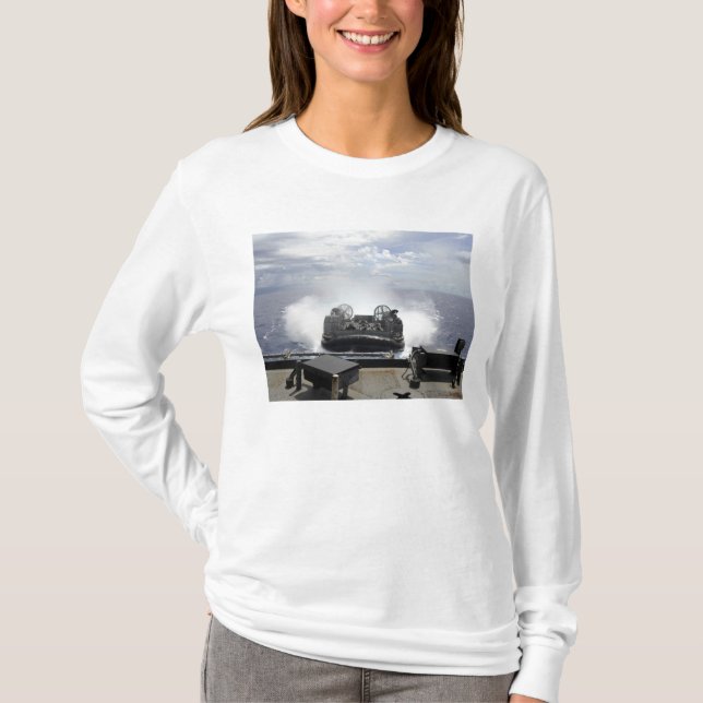 T-shirt Un coussin d'air pour péniches (Devant)