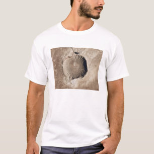T-shirt Un cratère à impact météorologique