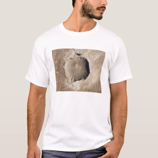 T-shirt Un cratère à impact météorologique (Devant)