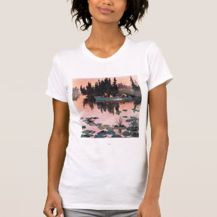 T-shirt Un crochet fin par John Clymer