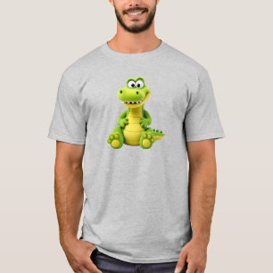 T-shirt Un crocodile trop drôle.