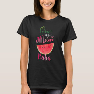 T-shirt Un Dans Un Melon Baba Waterlemon Summer Père