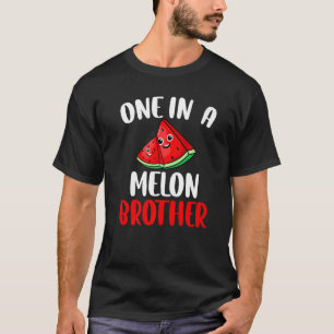 T-shirt Un Dans Un Melon Brother Watermelon Fruit Famille