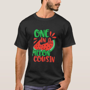 T-shirt Un Dans Un Melon Cousin Funny Watermelon Famille M