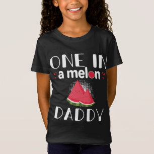T-Shirt Un Dans Un Melon Daddy Funny Watermelon Match Fami