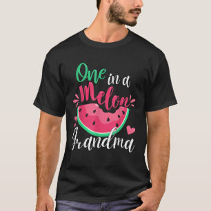 T-shirt Un dans un Melon Grand-mère fête d'anniversaire de