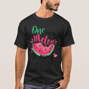 T-shirt Un dans un Melon Mommy Summer Anniversaire Party M