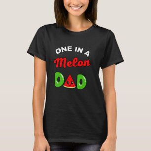T-shirt Un Dans Un Melon Papa Watermelon Fête des pères Pa