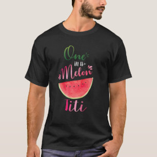 T-shirt Un Dans Un Melon Titi Waterlemon Été Mignonne Tant