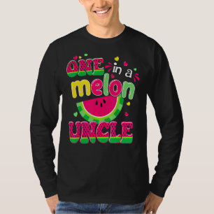 T-shirt Un Dans Un Melon Uncle Anniversaire Groupe De Corr