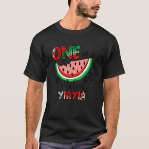 T-shirt Un Dans Un Melon Yiayia Watermelon Matching Famill