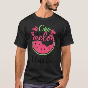 T-shirt Un dans un oncle melon famille de pastèque