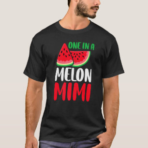T-shirt Un Dans Une Famille De Melon Mimi Watermelon