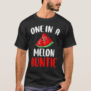 T-shirt Un Dans Une Tante Melon Watermelon Fruit Famille M