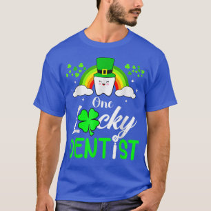 T-shirt Un Dentiste chanceux Funny St Patrick's Day Dental