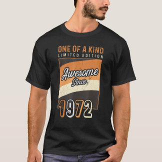 T-shirt Un Des Tee - shirts Awesome Du Genre Depuis 1972