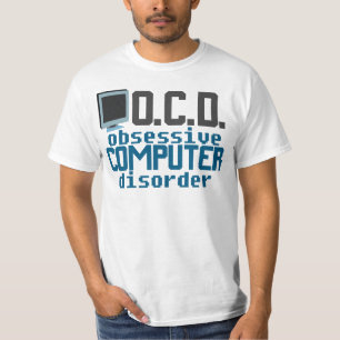 T-shirt Un désordre informatique obsessionnel Un homme de