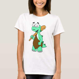 T-shirt Un Dessin Tyrannosaurus Rex Caveman.