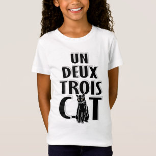 T-Shirt Un Deux Trois Cat French Cats