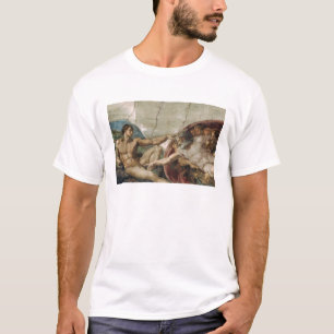 T-shirt Un dieu curieux.   chemise athée