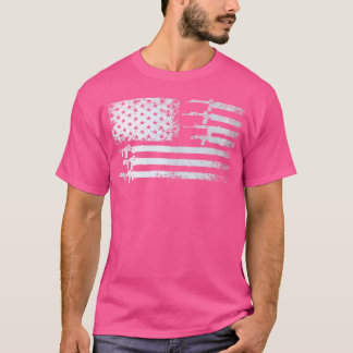 T-shirt Un drapeau d'armes à feu déçu en tant que chasseur