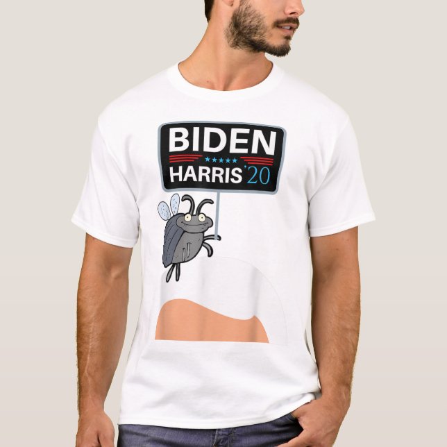 T-shirt Un drôle de débat sur le chef de Mike Pence (Devant)