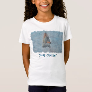 T-Shirt Un écureuil d'hiver mignon, juste se calmer avec u