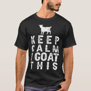 T-shirt Un éleveur de moutons qui crie de nouveau chèvre