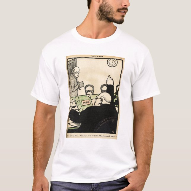 T-shirt Un employeur renvoie un de ses employés (Devant)