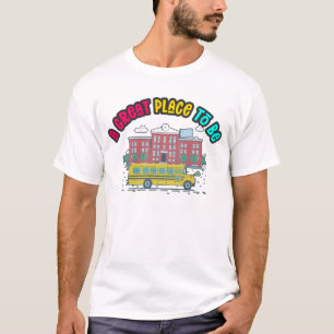 T-shirt Un Endroit Idéal Retour à l'école
