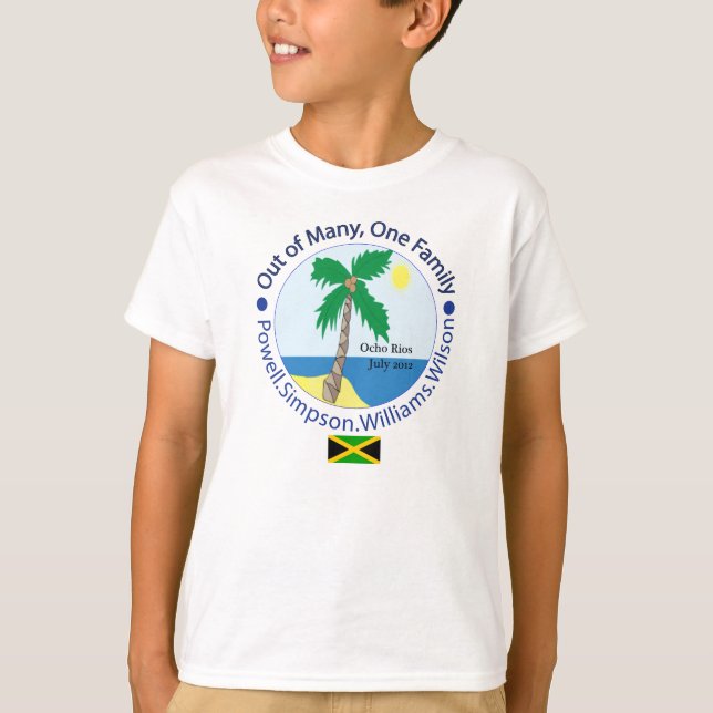 T-shirt Un enfant de famille (Devant)