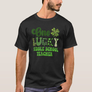 T-shirt Un enseignant du collège chanceux Super St. Patric