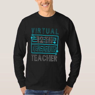 T-shirt Un Enseignant Virtuel De Douzième Année Peut Appre