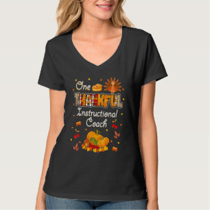 T-shirt Un Entraîneur Instructif Remercié Automne Merci