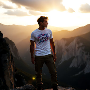 T-shirt Un état d'esprit audacieux et sans peur