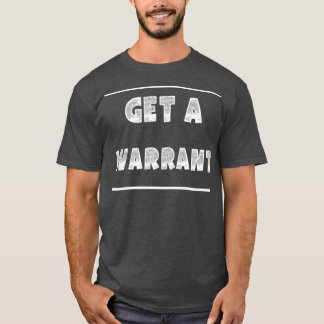T-shirt Un Étudiant En Droit Obtient Un Mandat
