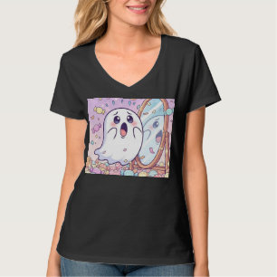 T-shirt Un fantôme effrayant