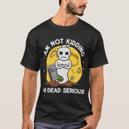 T-shirt Un fantôme grave