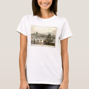 T-shirt Un ferry arrivant chez Leith, 'd'un voyage autour
