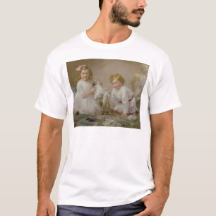 T-shirt Un frère et une soeur jouant, 1915