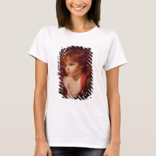 T-shirt Un garçon d'une chevelure blond avec une chemise