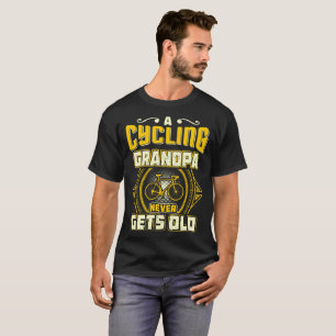 T-shirt Un grand-papa de recyclage n'obtient jamais le
