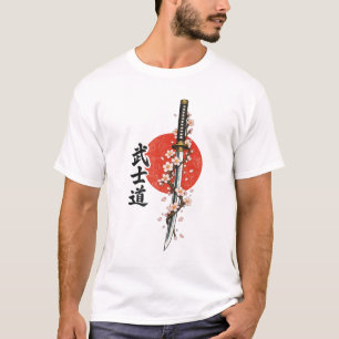 T-shirt Un graphisme frappant mettant en vedette un sabre