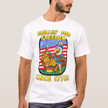 Un grill en l'honneur de la liberté. 1776