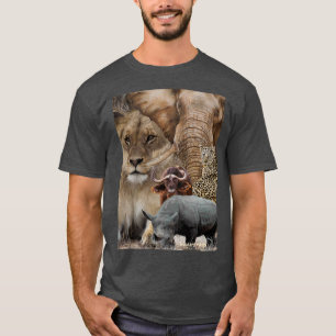 T-SHIRT UN GROS 5 TEE DESIGN TOUT LE CHEMIN DE L'AFRIQUE